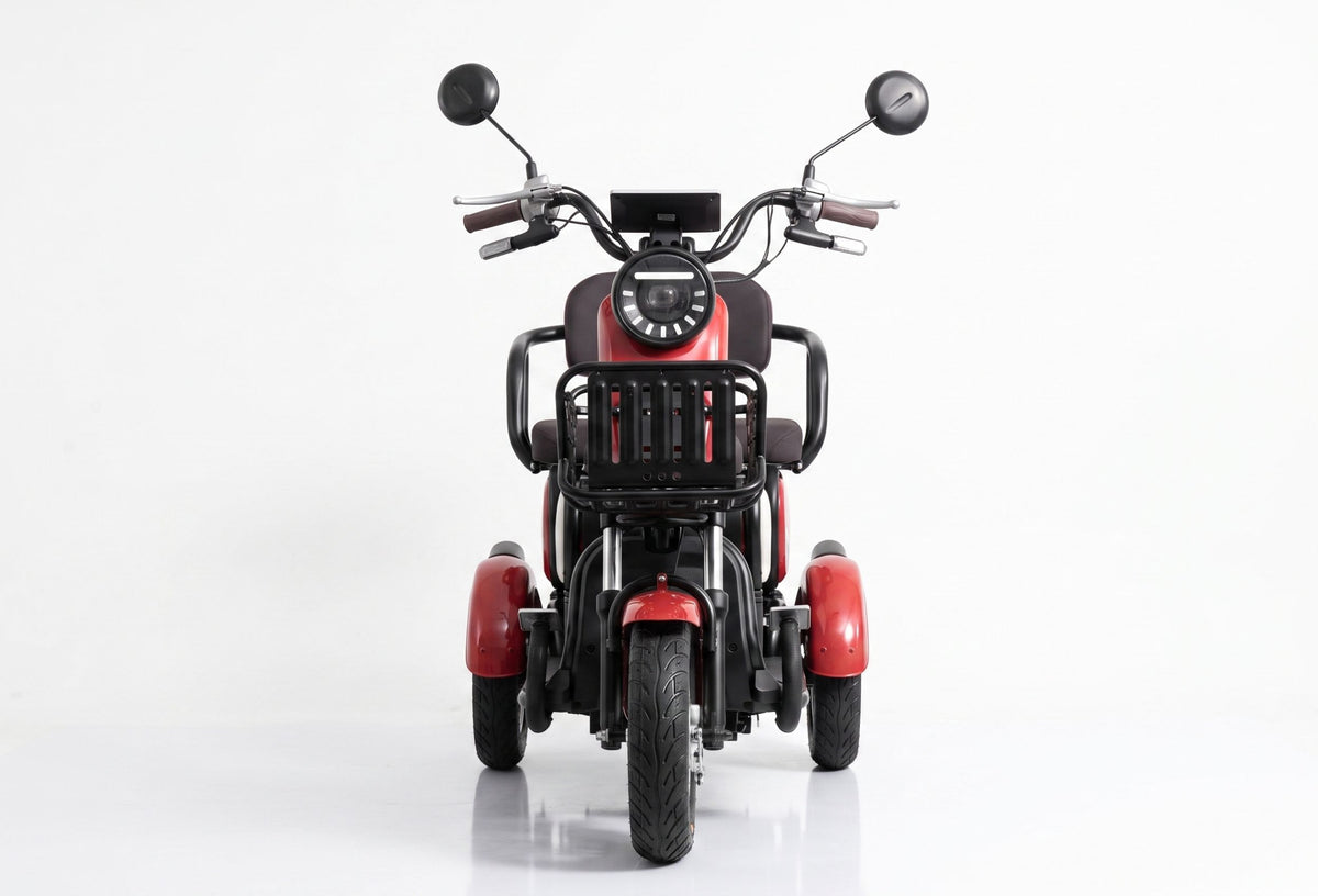 Triciclo Confort 1000W – Vista frontal