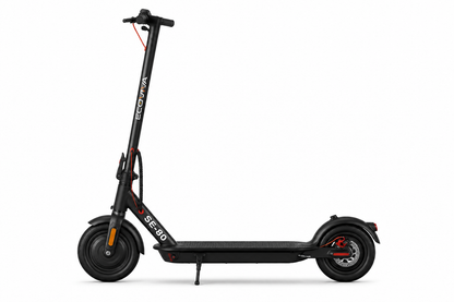 SE-80 – Vista lateral all-black dobrável
