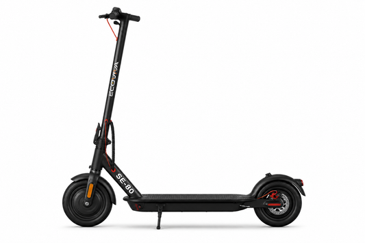 SE-80 – Vista lateral all-black dobrável