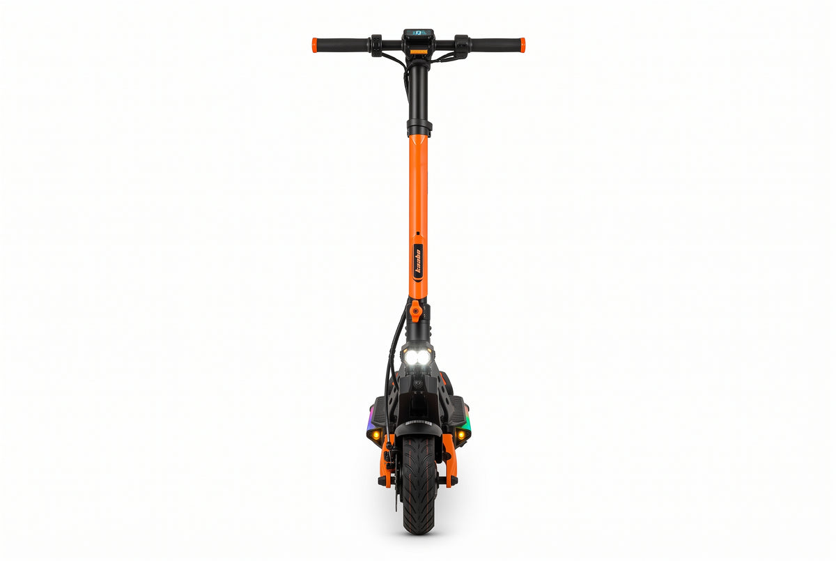 SE-90 – Vista frontal com farol LED de alta intensidade