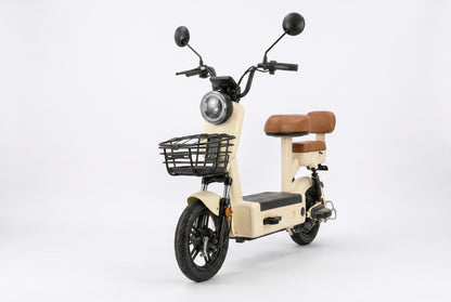 JE-8b – Vista frontal com farol LED circular
