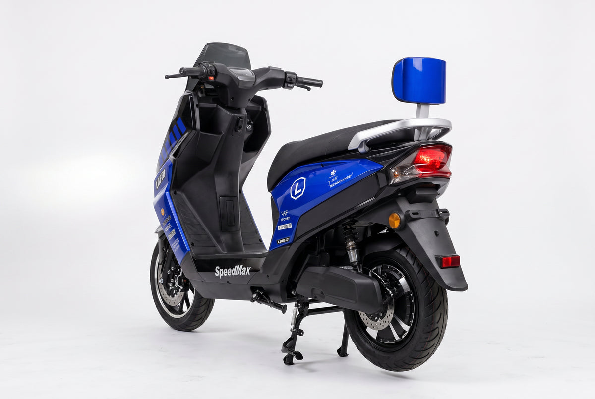 LAF X-One Q – Vista 3/4 traseira