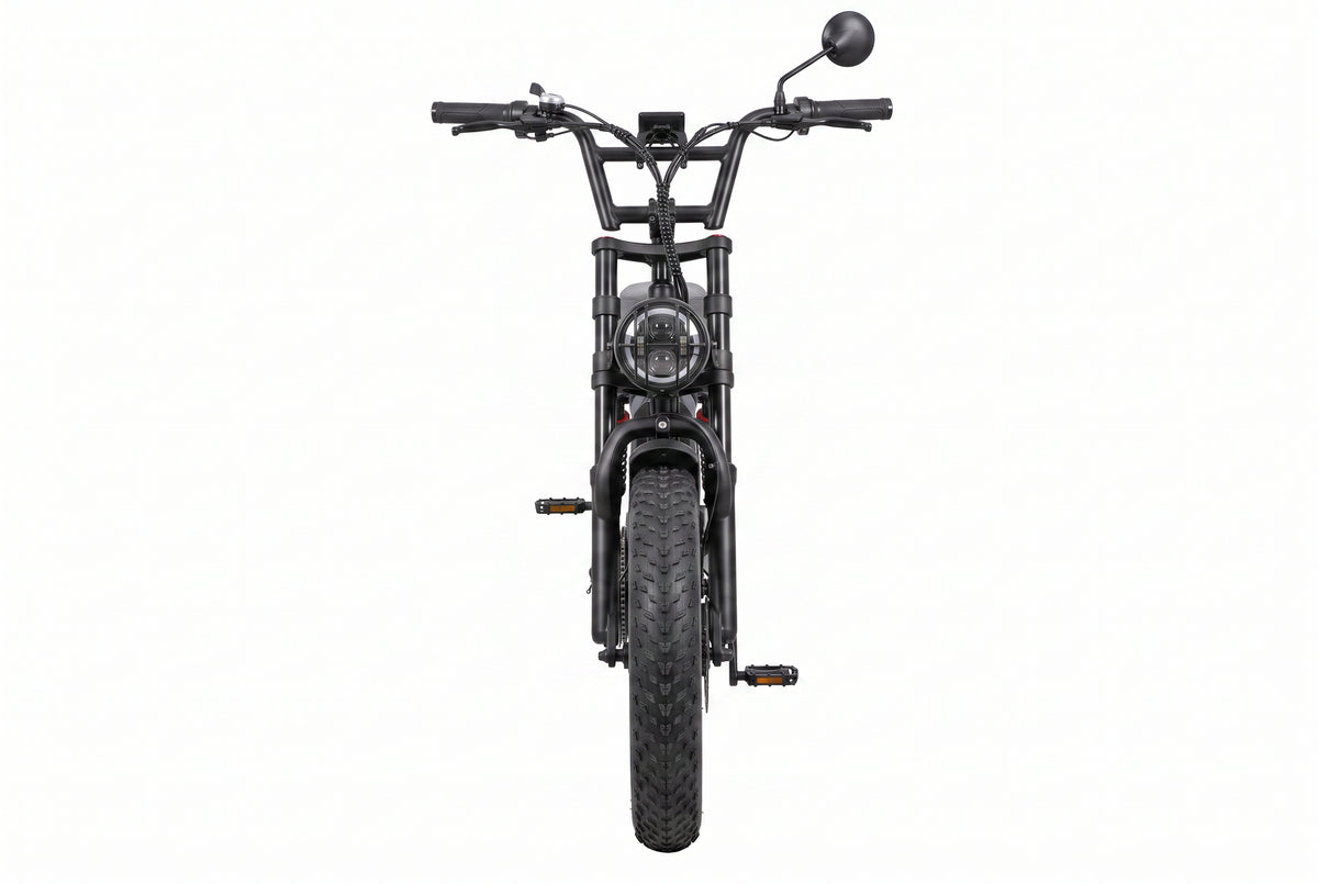 LAF Street Mini – Vista frontal com farol LED