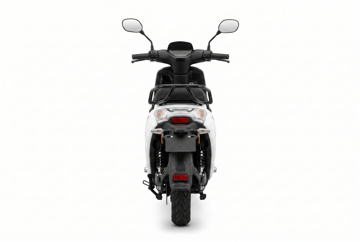BE-200 – Vista frontal com farol LED