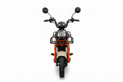 JE-9 – Vista frontal com suporte dianteiro