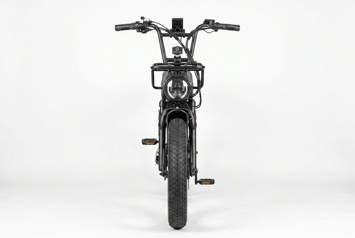 LAF Urban-S – Vista frontal com farol LED