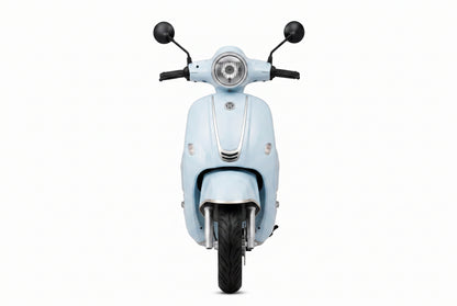 BE-5 – Vista frontal com farol circular cromado